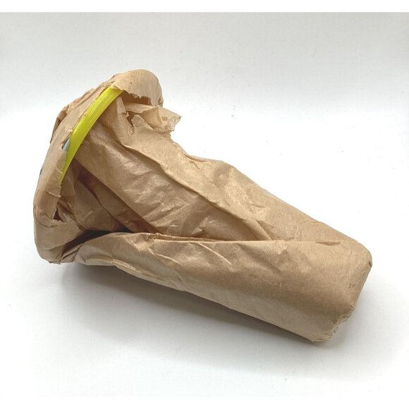 Bo Borgstrom Åseda Ebeling Reuss Blown Glass Mushroom-6.5 in Canary-Sweden-NOS - Picture 6 of 8